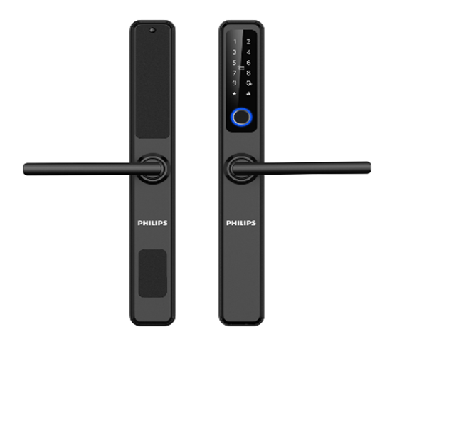 Philips DDL608-5HWS Khoá cửa nhôm kính